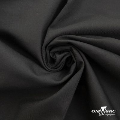 Ткань костюмная "Остин" 80% P, 20% R, 230 (+/-10) г/м2, шир.145 (+/-2) см, цв 4 - черный - купить в Калуге. Цена 380.25 руб.