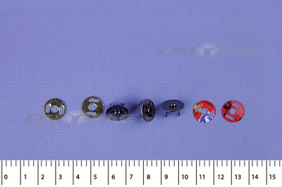 Кнопки магнитные МКМ-02, диам. 18 мм, чёрный никель - купить в Калуге. Цена: 14.49 руб.