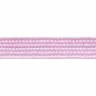 Резиновые нити с текстильным покрытием, шир. 6 мм ( упак.30 м/уп), цв.- 80-розовый - купить в Калуге. Цена: 155.22 руб.