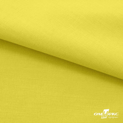 Ткань сорочечная стрейч 14-0852, 115 гр/м2, шир.150см, цвет жёлтый - купить в Калуге. Цена 282.16 руб.