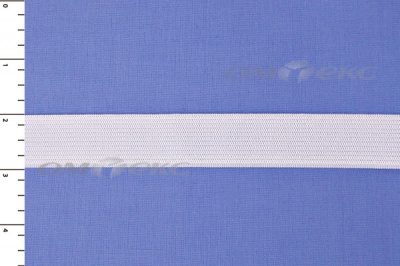 Резинка, 410 гр/м2, шир. 10 мм (в нам. 100 +/-1 м), белая бобина - купить в Калуге. Цена: 3.31 руб.