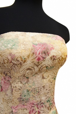 Ткань костюмная (принт) T005 3#, 270 гр/м2, шир.150см - купить в Калуге. Цена 610.65 руб.