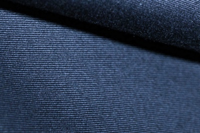 Ткань костюмная 8874/3, цвет темно-синий, 100% полиэфир - купить в Калуге. Цена 433.60 руб.
