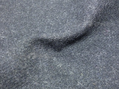 Ткань костюмная п/шерсть №2096-2-2, 300 гр/м2, шир.150см, цвет т.серый - купить в Калуге. Цена 512.30 руб.
