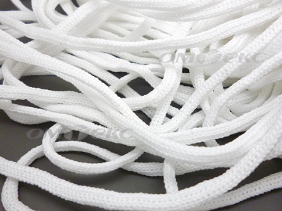 Шнур В-036 4 мм мелкое плетение 100 м белый - купить в Калуге. Цена: 2.02 руб.