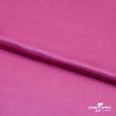 Поли креп-сатин 17-2627, 125 (+/-5) гр/м2, шир.150см, цвет розовый - купить в Калуге. Цена 155.57 руб.