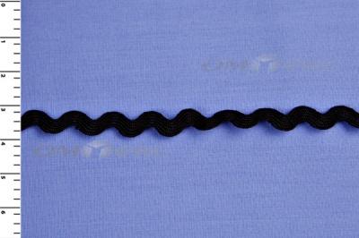 Тесьма плетеная "Вьюнчик"/черный - купить в Калуге. Цена: 48.11 руб.