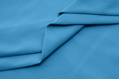 Ткань сорочечная стрейч 18-4535, 115 гр/м2, шир.150см, цвет бирюза - купить в Калуге. Цена 285.04 руб.