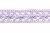Тесьма кружевная 0621-1855, шир. 18 мм/уп. 20+/-1 м, цвет 107-фиолет - купить в Калуге. Цена: 466.97 руб.