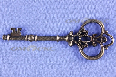 Декоративный элемент для творчества из металла "Ключ"8,5 см  - купить в Калуге. Цена: 26.66 руб.