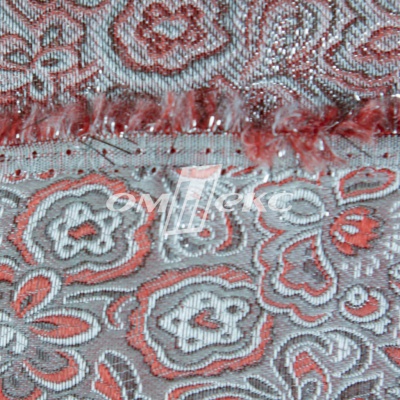 Ткань костюмная жаккард, 135 гр/м2, шир.150см, цвет красный№12 - купить в Калуге. Цена 446.43 руб.