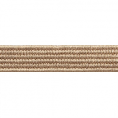 Резиновые нити с текстильным покрытием, шир. 6 мм ( упак.30 м/уп), цв.- 97-бежевый - купить в Калуге. Цена: 152.05 руб.