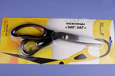 Ножницы ЗИГ-ЗАГ "MAXWELL" 230 мм - купить в Калуге. Цена: 1 041.25 руб.