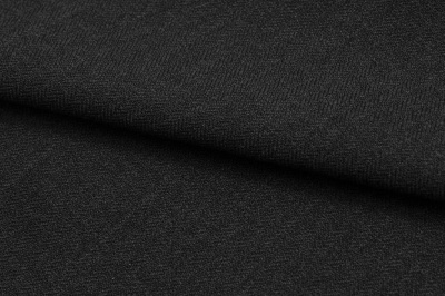 Ткань костюмная 21699 1144/1178, 236 гр/м2, шир.150см, цвет чёрный - купить в Калуге. Цена 455.40 руб.
