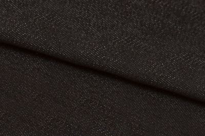 Ткань джинсовая №96, 160 гр/м2, шир.148см, цвет чёрный - купить в Калуге. Цена 350.42 руб.