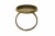 Заготовка для рукоделия металлическая фигурная для кольца 15мм - купить в Калуге. Цена: 7.44 руб.