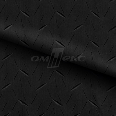 Ткань подкладочная жаккард Р14076-1, чёрный, 85 г/м2, шир. 150 см, 230T - купить в Калуге. Цена 166.45 руб.