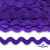 Тесьма вьюнчик 0381-0080, 8 мм/упак.33+/-1м, цвет 9530-фиолетовый - купить в Калуге. Цена: 107.26 руб.
