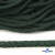 Шнур плетеный d-6 мм, 70% хлопок 30% полиэстер, уп.90+/-1 м, цв.1083-тём.зелёный - купить в Калуге. Цена: 588 руб.