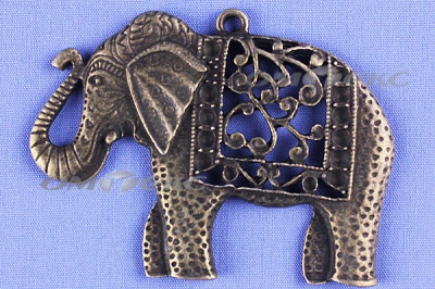 Декоративный элемент для творчества из металла "Слон"  - купить в Калуге. Цена: 26.66 руб.