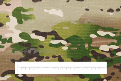 Ткань смесовая рип-стоп камуфляж C#201313, 210 гр/м2, шир.150см - купить в Калуге. Цена 244.99 руб.