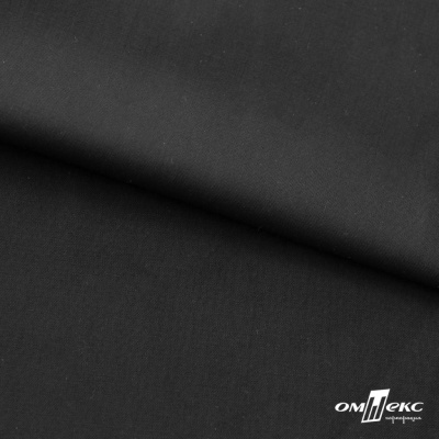 Ткань сорочечная Темза, 80%полиэстр 20%вискоза, 120 г/м2 ш.150 см, цв.черный - купить в Калуге. Цена 269.93 руб.