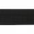 Резинка 25 мм Тканая, 13,75 гр/п.м, (бобина 25 +/-0,5 м) - черная  - купить в Калуге. Цена: 11.67 руб.