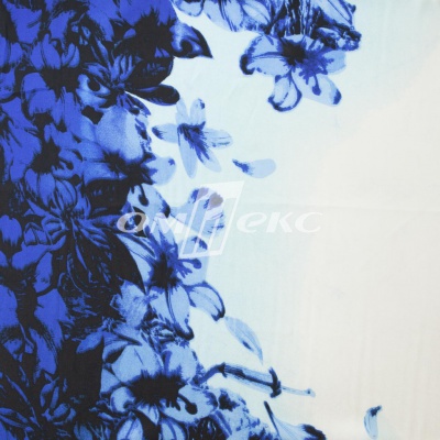 Плательная ткань "Фламенко" 19.1, 80 гр/м2, шир.150 см, принт растительный - купить в Калуге. Цена 241.49 руб.