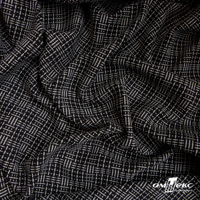 Ткань костюмная "Гарсия" 80% P, 18% R, 2% S, 335 г/м2, шир.150 см, Цвет черный - купить в Калуге. Цена 669.66 руб.