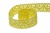 Тесьма кружевная 0621-1059, шир. 20 мм/уп. 20+/-1 м, цвет 017-жёлтый - купить в Калуге. Цена: 507.67 руб.