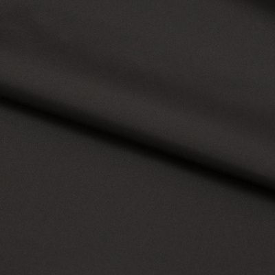 Курточная ткань Дюэл Middle (дюспо), WR PU Milky, Black/Чёрный 80г/м2, шир. 150 см - купить в Калуге. Цена 123.45 руб.