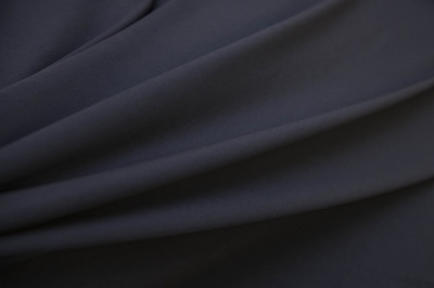 Костюмная ткань с вискозой "Флоренция" 19-4024, 195 гр/м2, шир.150см, цвет т.синий - купить в Калуге. Цена 491.97 руб.