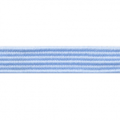 Резиновые нити с текстильным покрытием, шир. 6 мм ( упак.30 м/уп), цв.- 108-голубой - купить в Калуге. Цена: 155.22 руб.